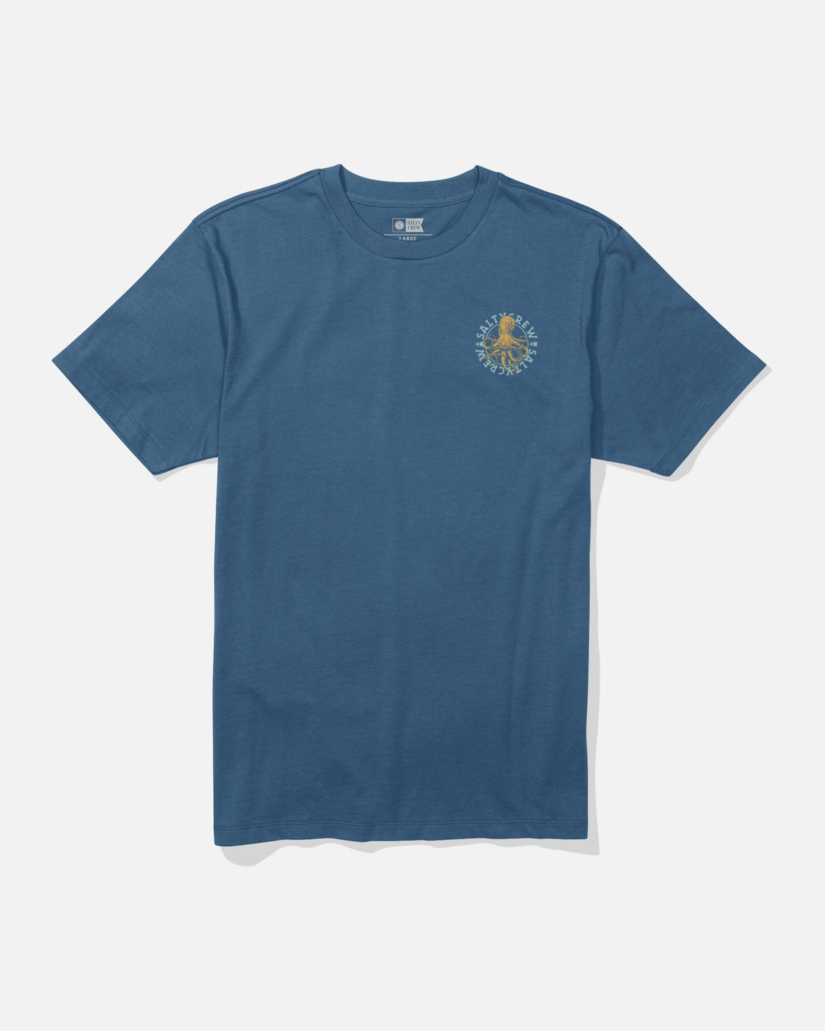 Salty Crew TENTACLES CREW TEE - Cast Blue