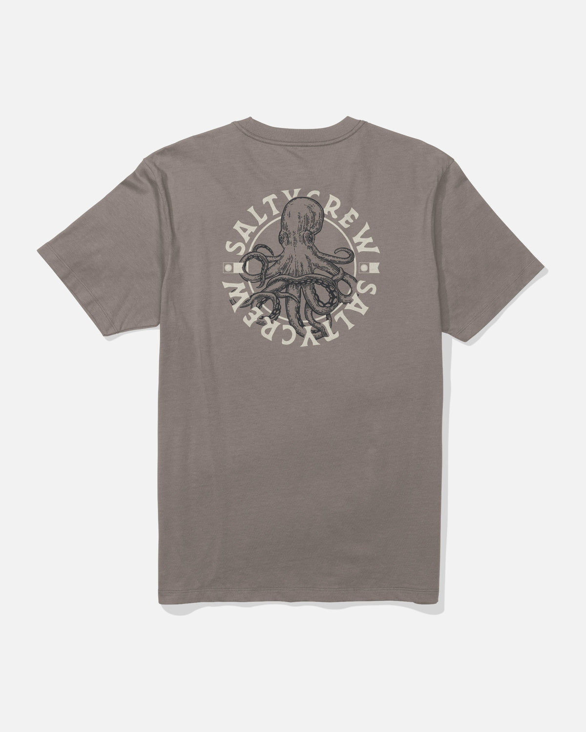 Salty Crew TENTACLES CREW TEE - Cinder