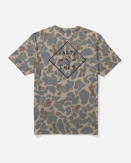 Salty Crew TIPPET RANGER SS TEE - Sand Camo