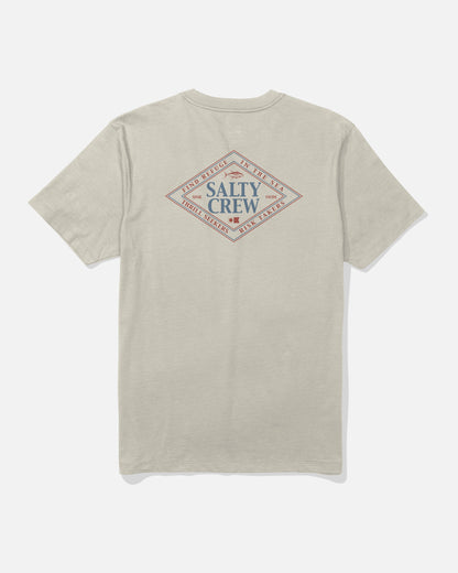 Salty Crew ICONIC SS TEE - Bone