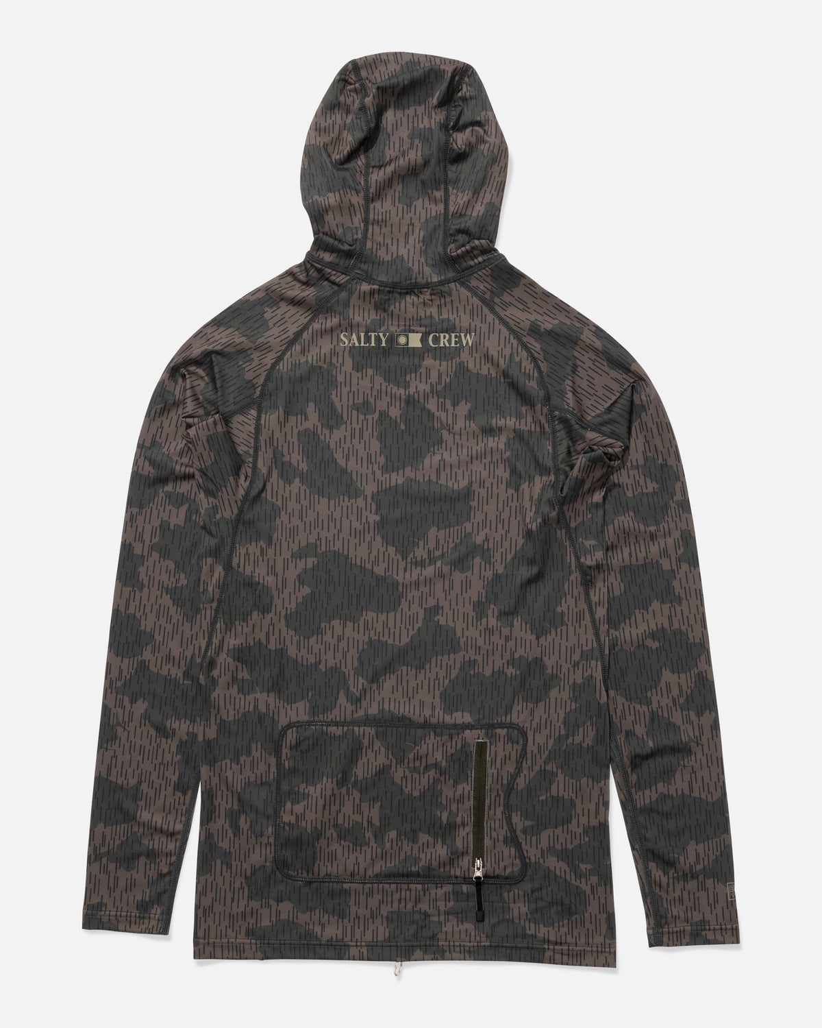Salty Crew APEX HOOD SURF RASHGUARD - Recon Camo