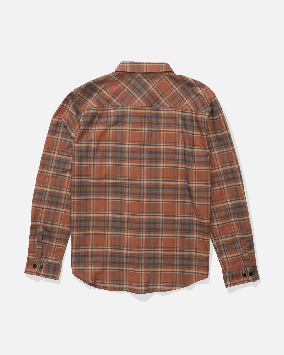 Salty Crew FATHOM LS TECH FLANNEL - Russet