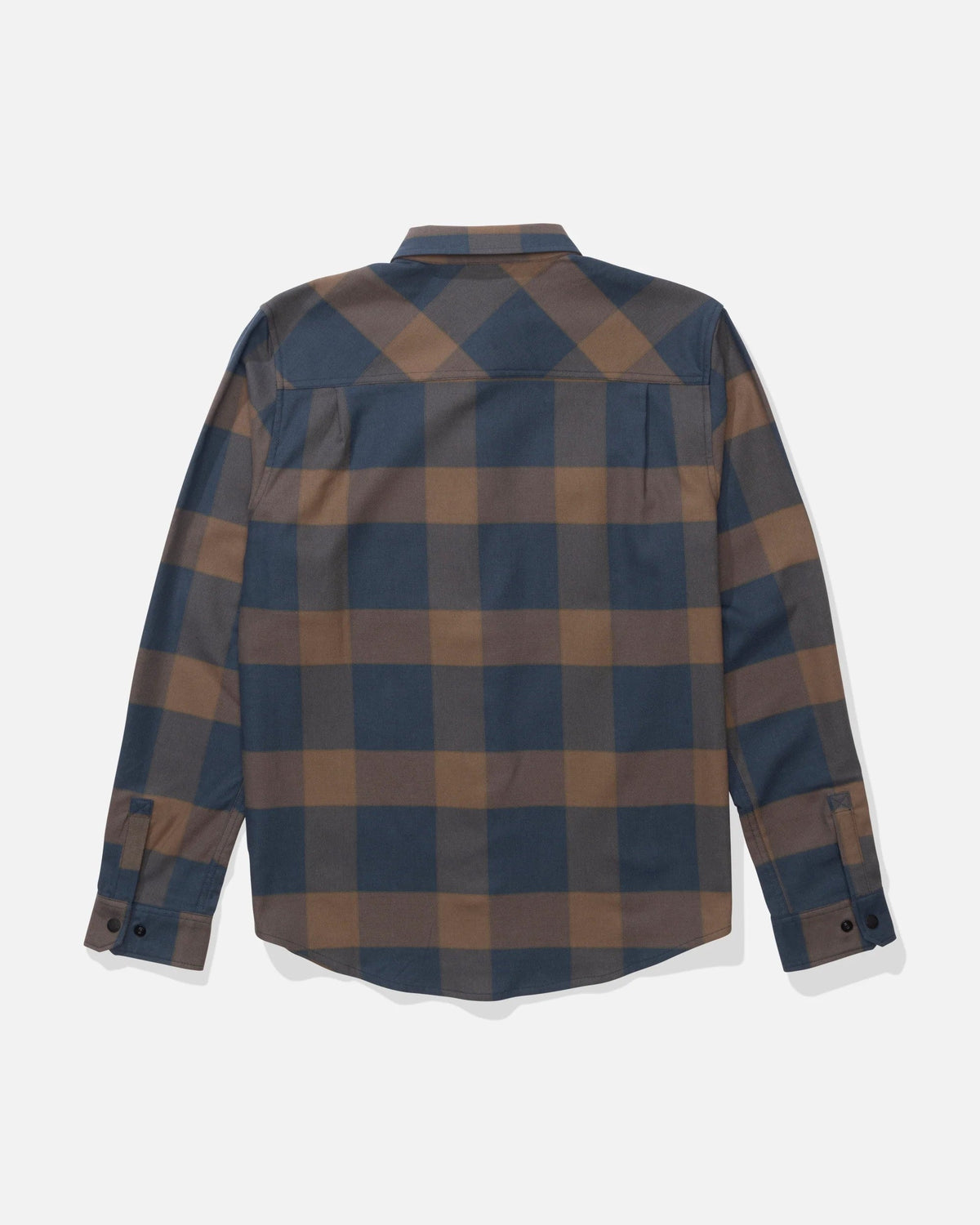 Salty Crew FATHOM LS TECH FLANNEL - Navy/Rust