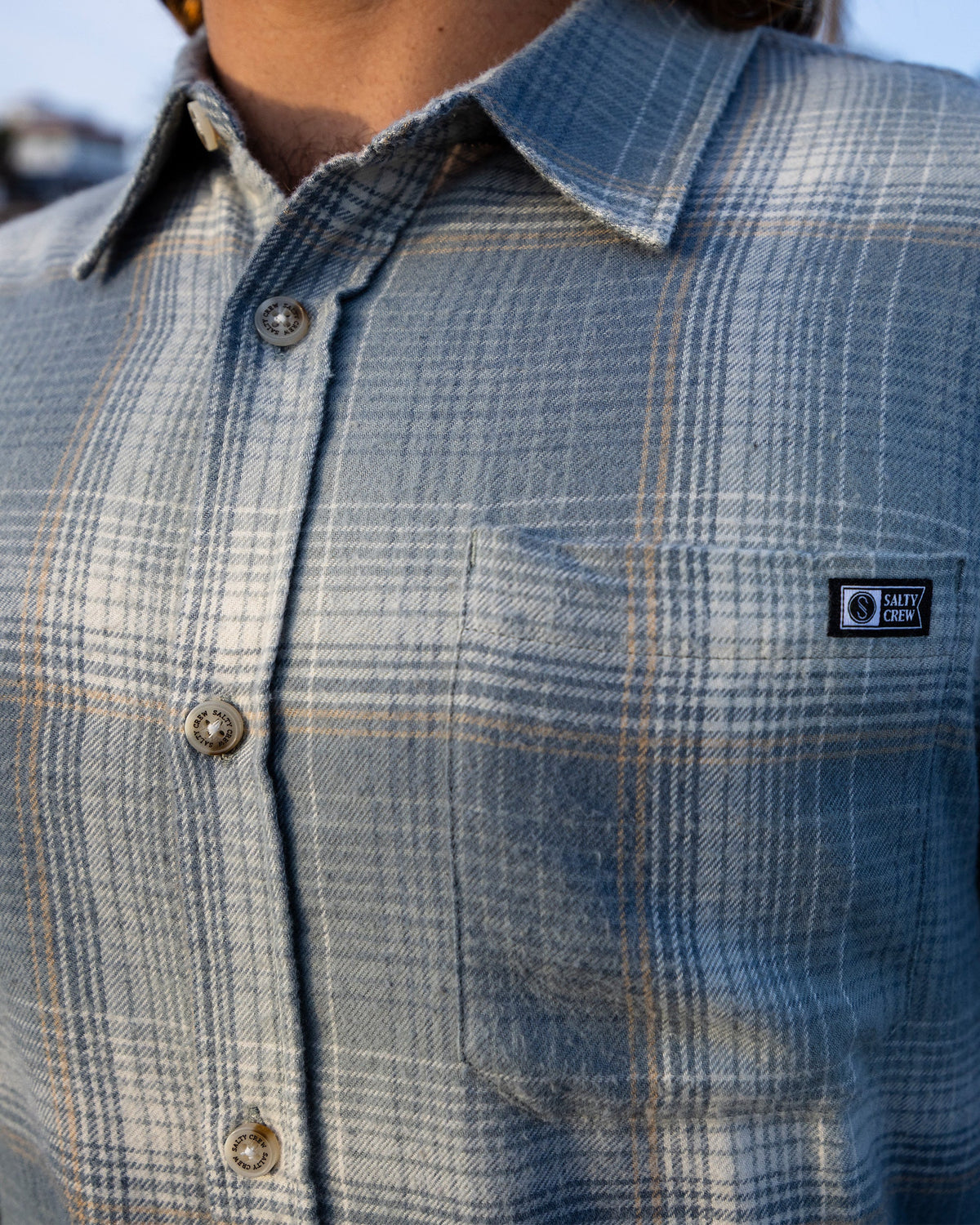 Salty Crew EARLY BIRD FLANNEL - Trooper