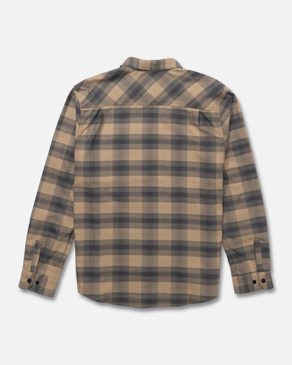 Salty Crew FATHOM LS TECH FLANNEL - Khaki