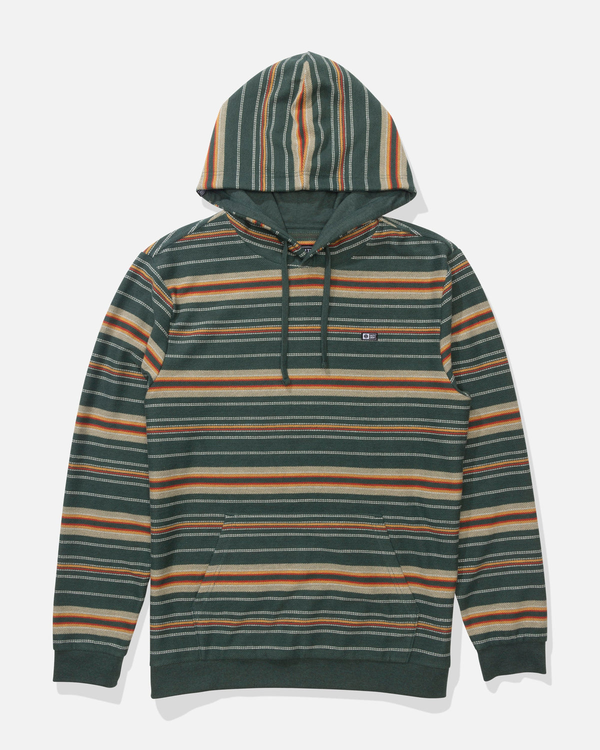 Salty Crew CREWSER FLEECE HOOD - Washed Green