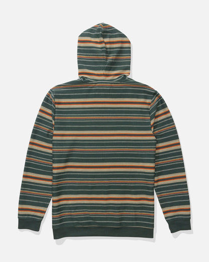 Salty Crew CREWSER FLEECE HOOD - Washed Green