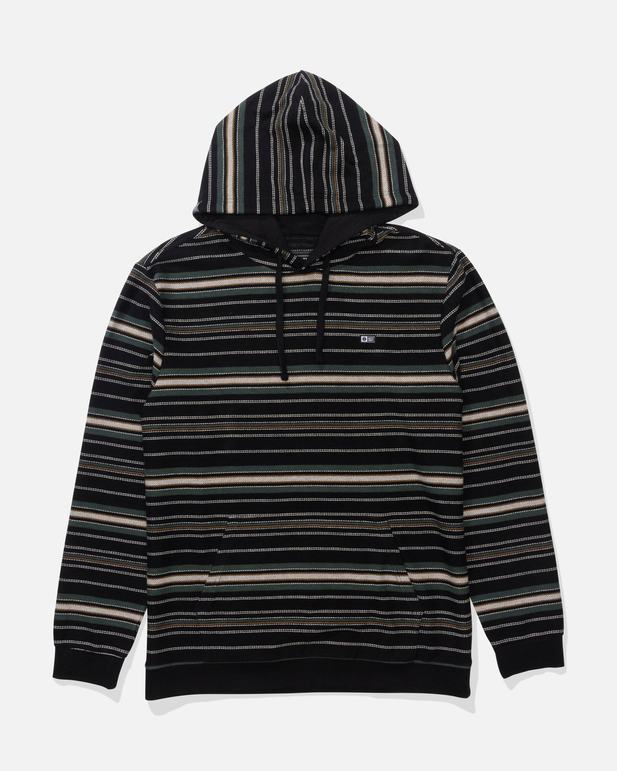 Salty Crew CREWSER FLEECE HOOD - Pirate Black