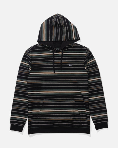 Salty Crew CREWSER FLEECE HOOD - Pirate Black