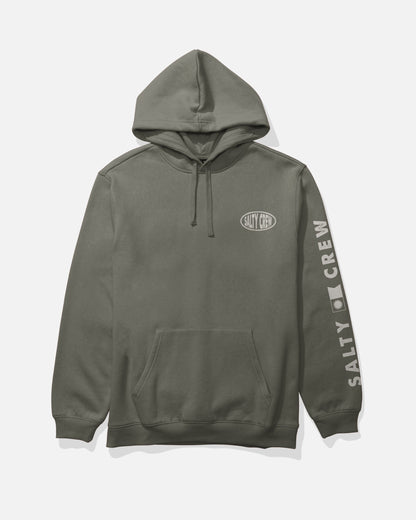 Salty Crew SIGNAGE FLEECE - Dusty Olive