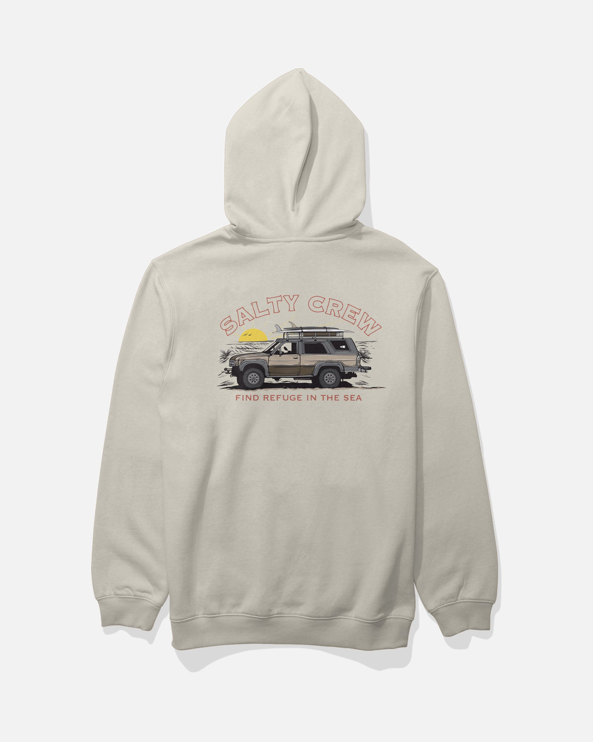 Salty Crew GET READY FLEECE - Bone