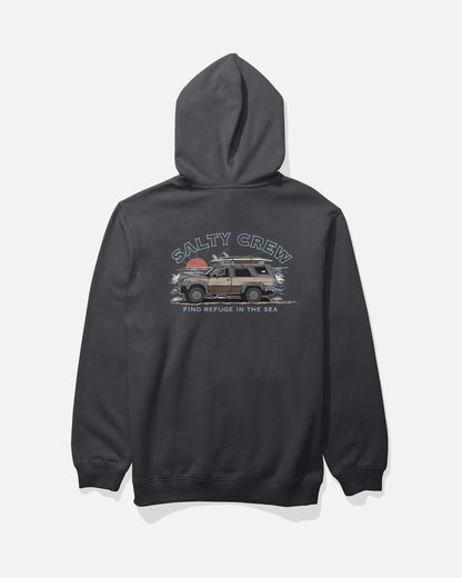 Salty Crew GET READY FLEECE - BLACK