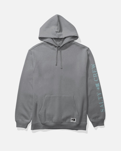Salty Crew REFUGE FLEECE - Shark Skin