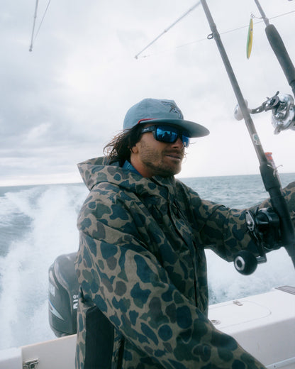 Salty Crew LONG RANGE JACKET - SAND CAMO