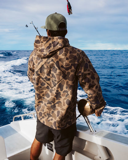 Salty Crew TIPPET SNAP JACKET - Sand Camo