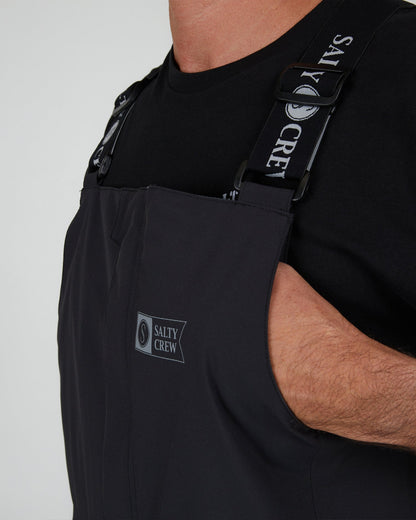 Salty Crew LONG RANGE BIB - Black