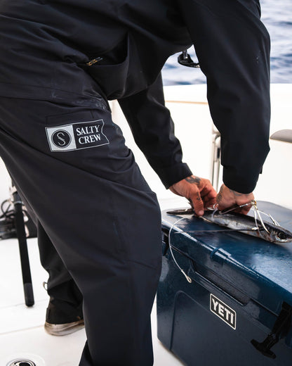 Salty Crew LONG RANGE BIB - Black