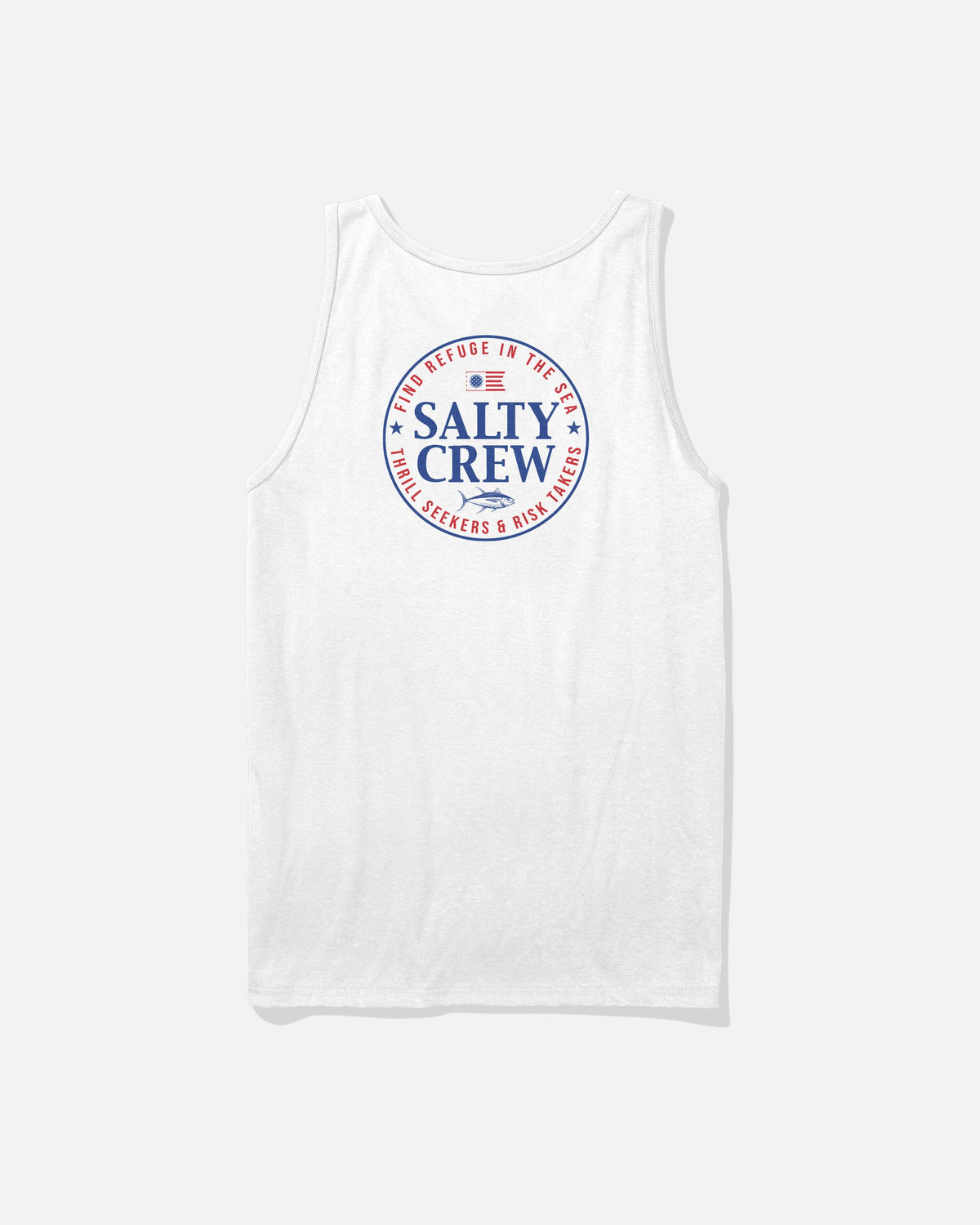 Salty Crew AMERICA LEGEND TANK - White