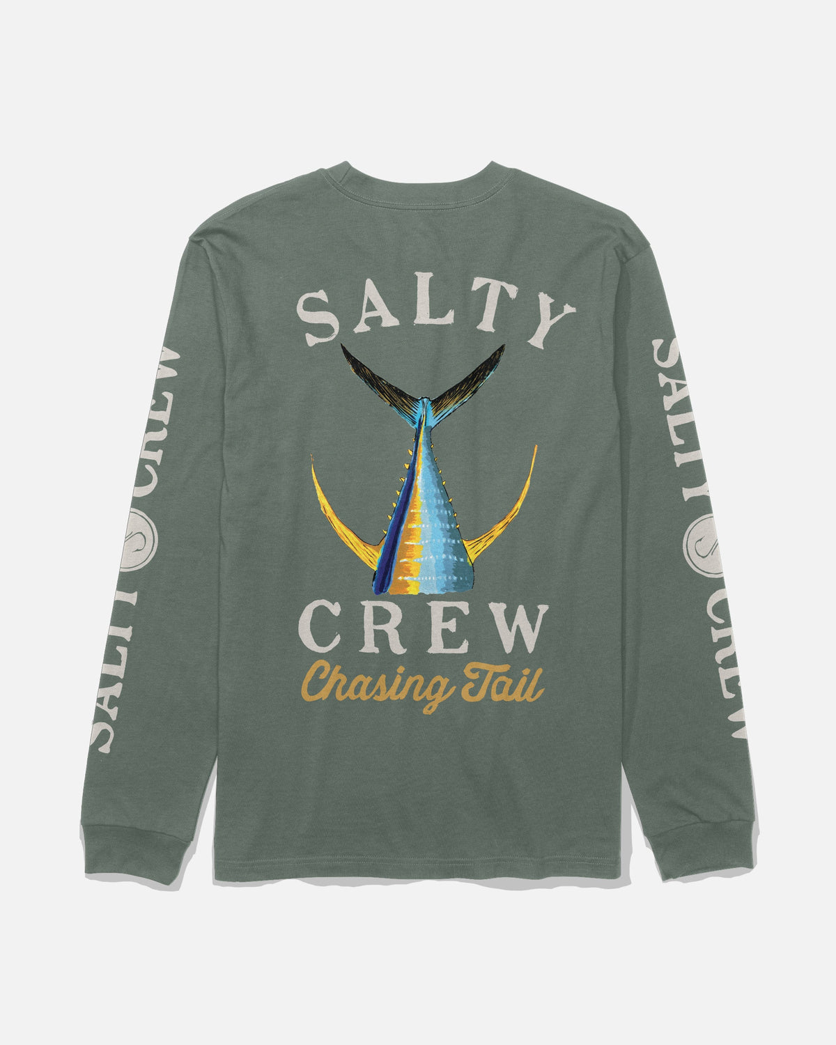 Salty Crew TAILED LS TEE - Laurel Wreath