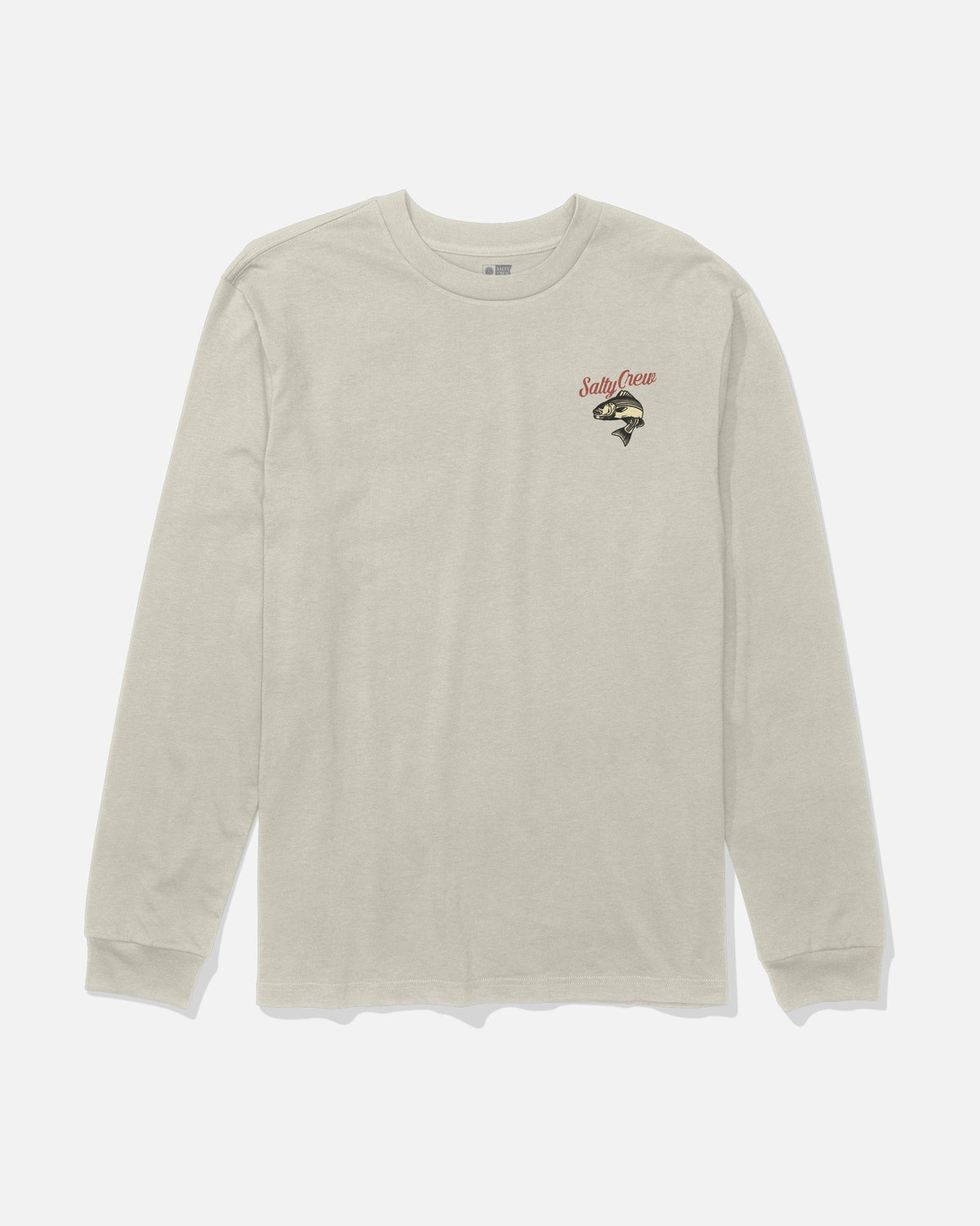 Salty Crew STRIPED LS TEE - Bone