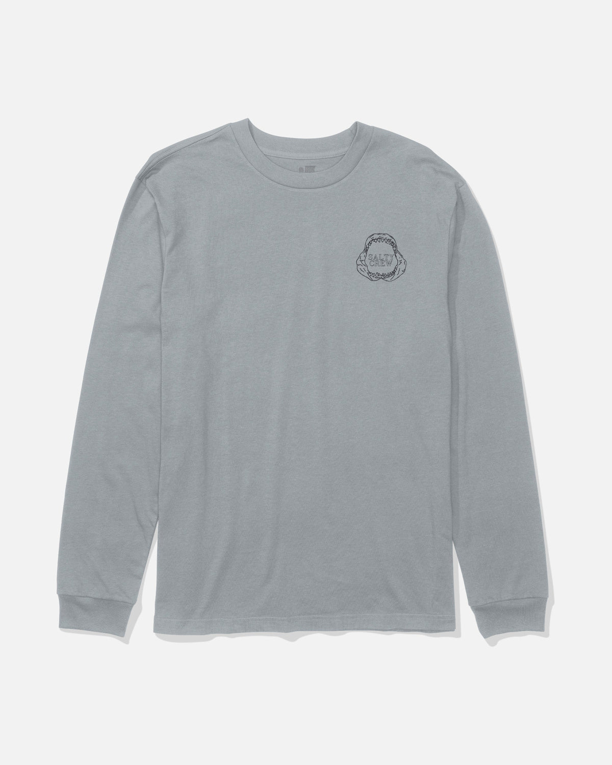 Salty Crew GREAT WHITE LS TEE - Quarry