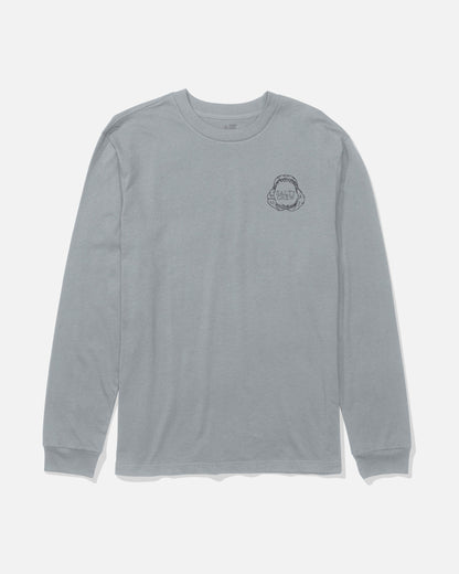 Salty Crew GREAT WHITE LS TEE - Quarry
