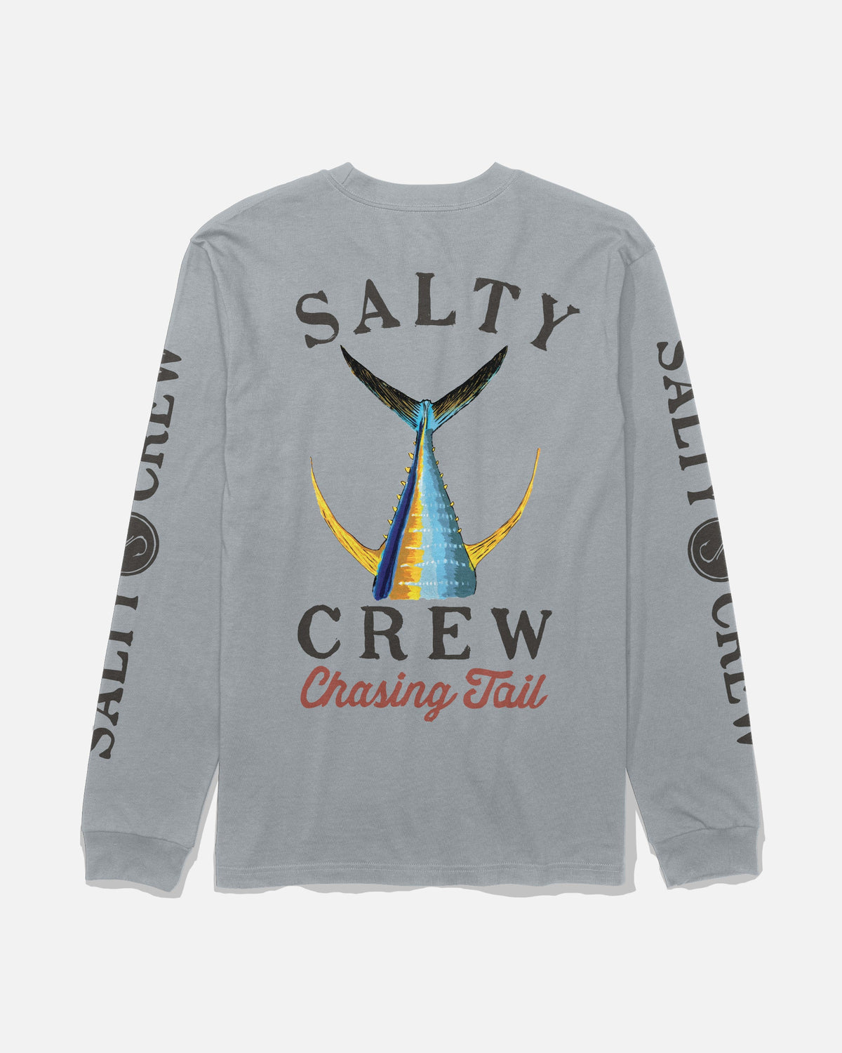 Salty Crew TAILED LS TEE - Quarry