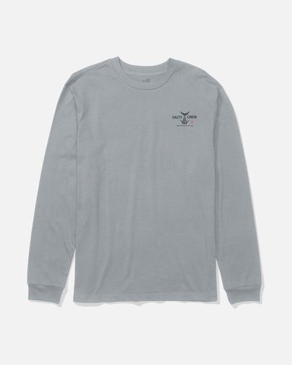 Salty Crew ICHIBAN LS TEE - Quarry