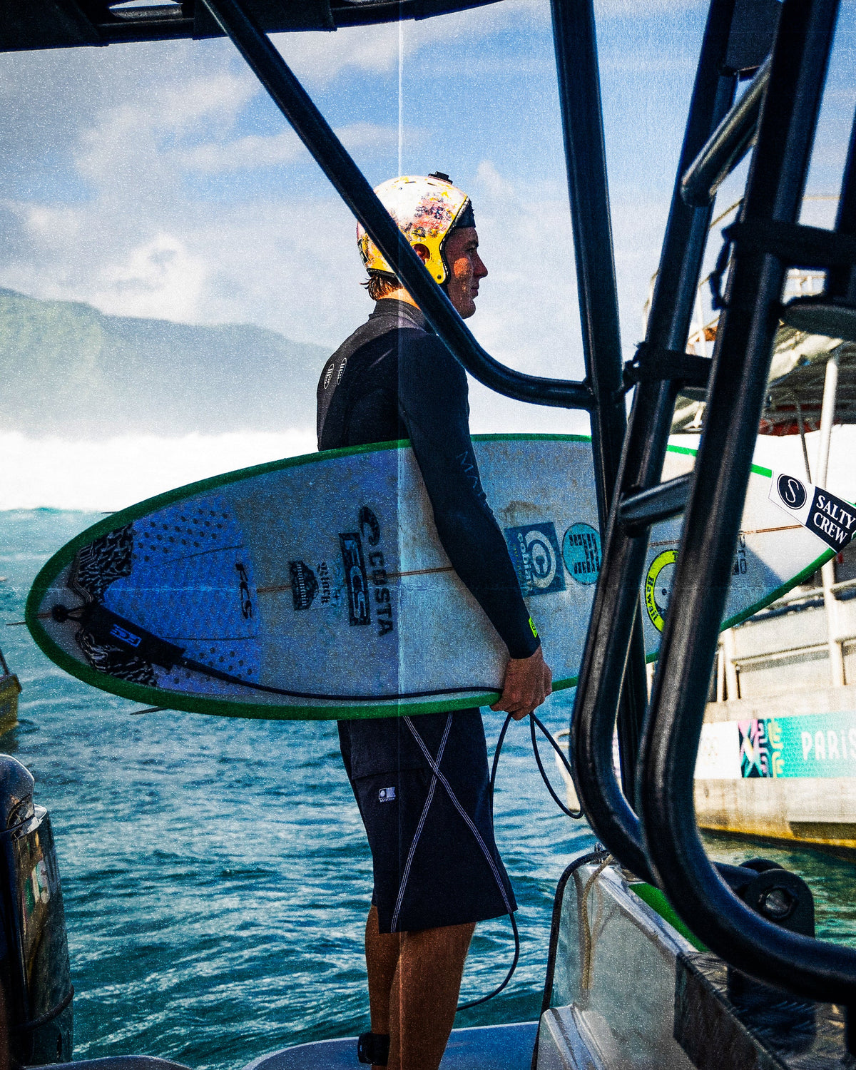 Salty Crew PORTAL BOARDSHORT - BLACK