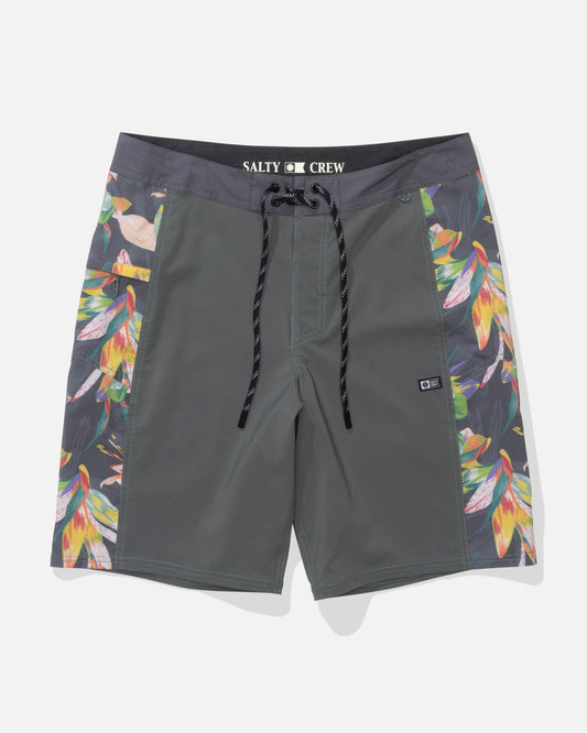 Salty Crew FLAGSHIP BOARDSHORT - WASHED GREEN