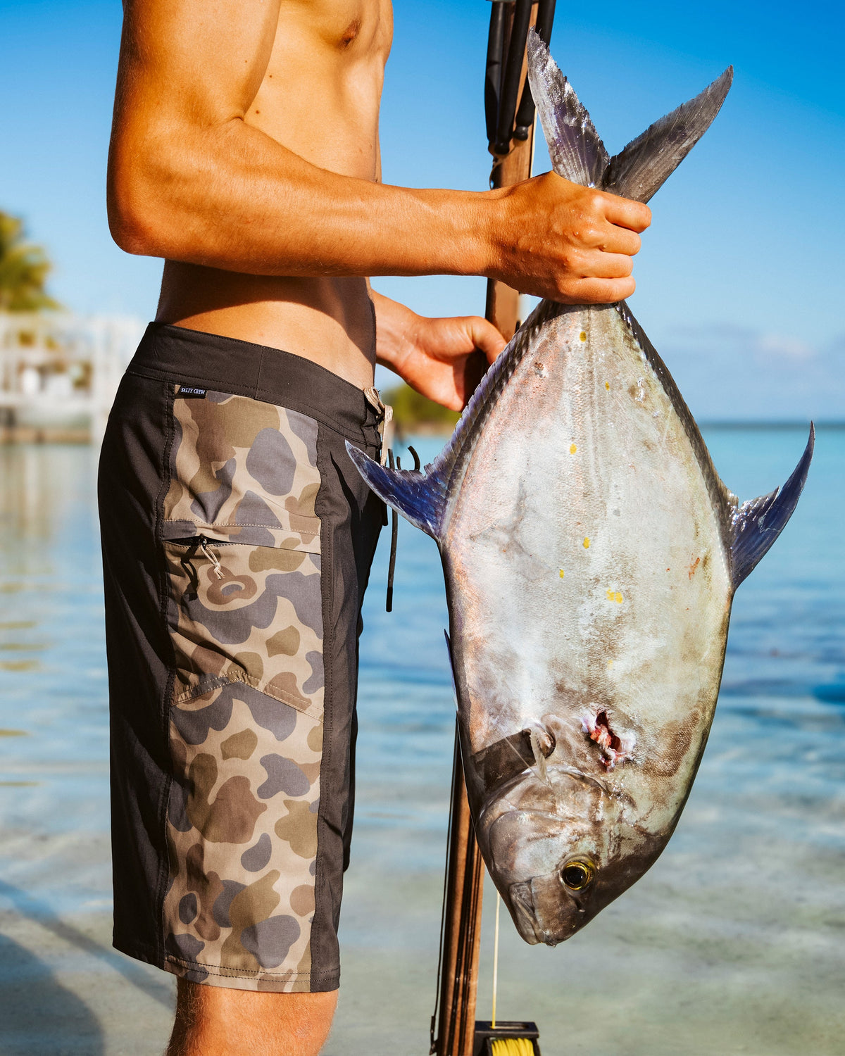 Salty Crew FLAGSHIP BOARDSHORT - Sand Camo