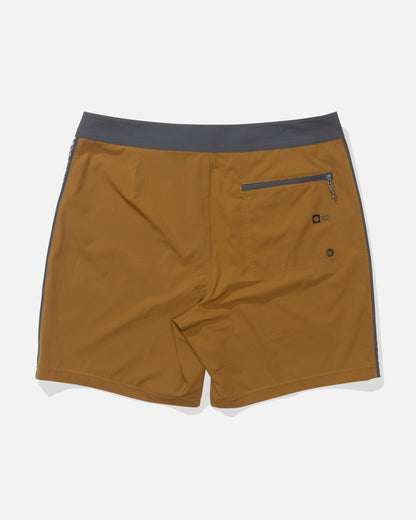 Salty Crew CHANNEL APEX BOARDSHORT - Bronze Brown
