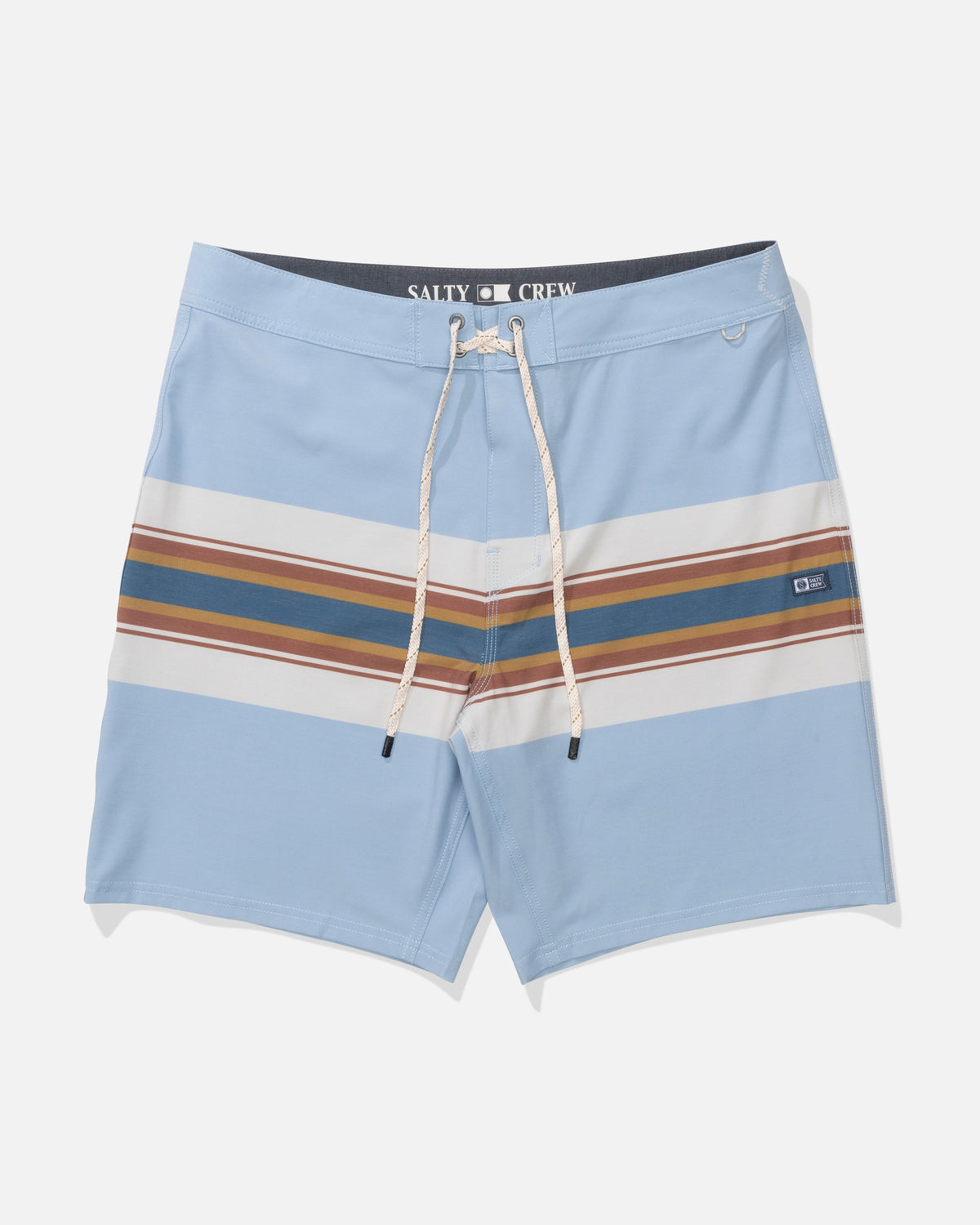 Salty Crew CREW STRIPE BOARDSHORT - Coast Blue