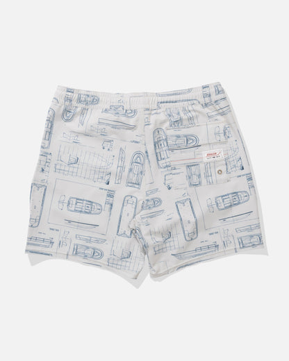 Salty Crew WHALER VOLLEY - Bone