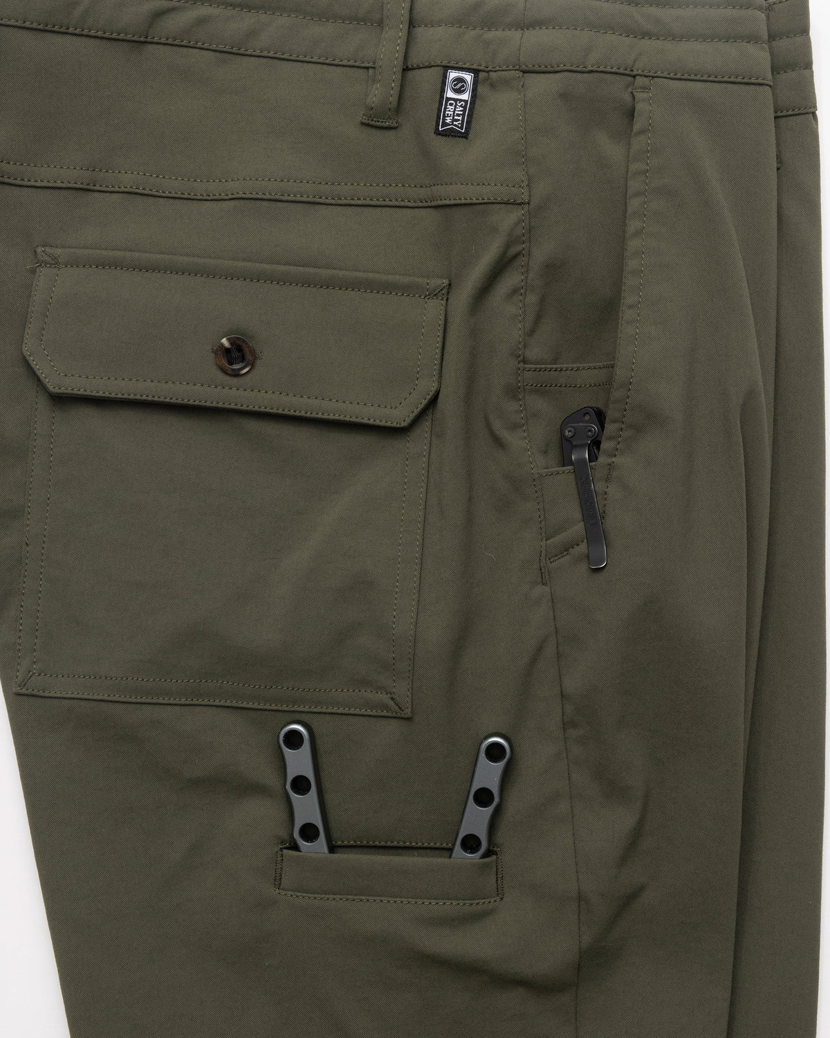 Salty Crew TRANSOM TECH PANTS - Dusty Olive