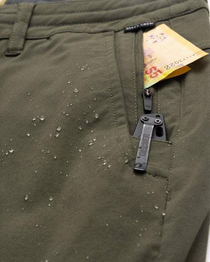 Salty Crew TRANSOM TECH PANTS - Dusty Olive