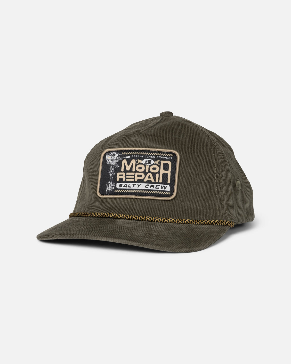 Salty Crew CHOP SHOP SNAPBACK - Dusty Olive