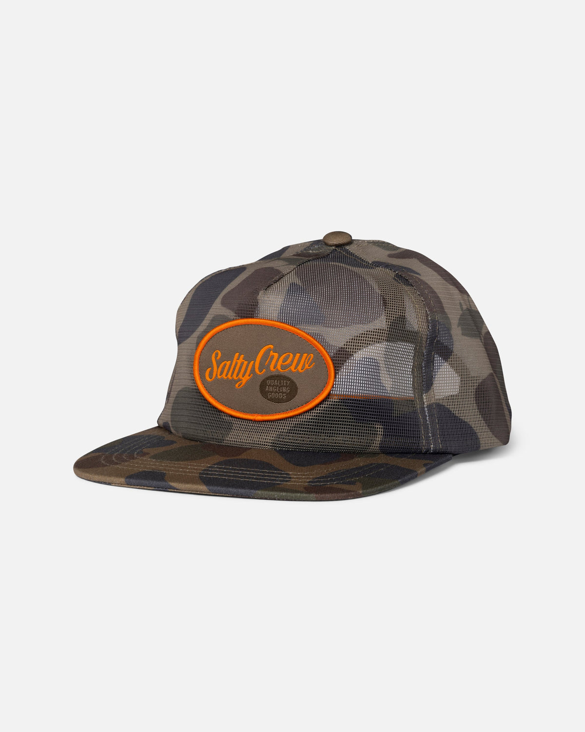 Salty Crew NETTING MESH TRUCKER - Sand Camo