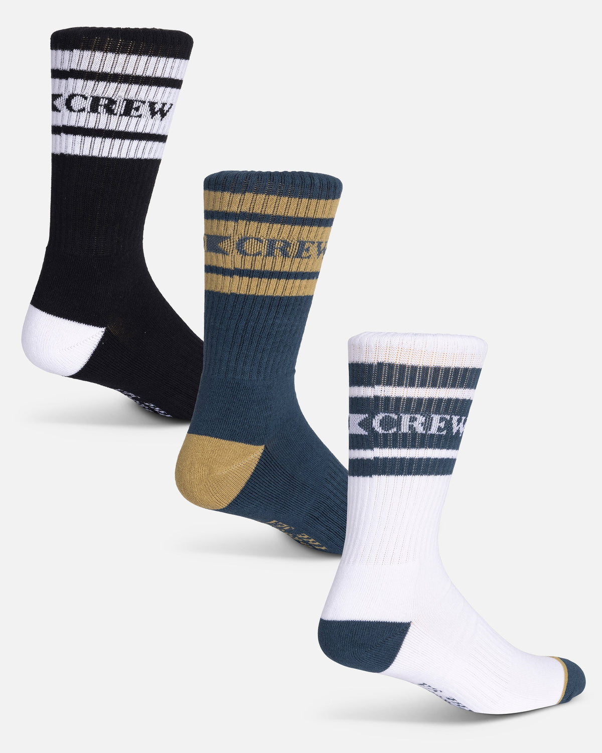 Salty Crew FLAGSHIP 3 PACK SOCK - Assorted