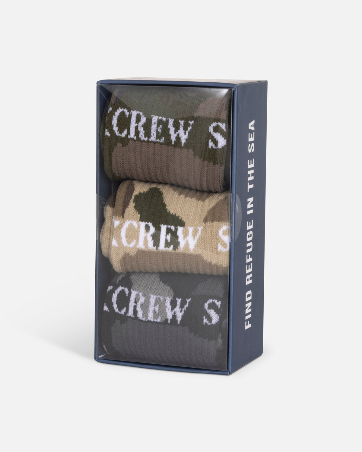 Salty Crew CAMO 3 PACK SOCK - Assorted