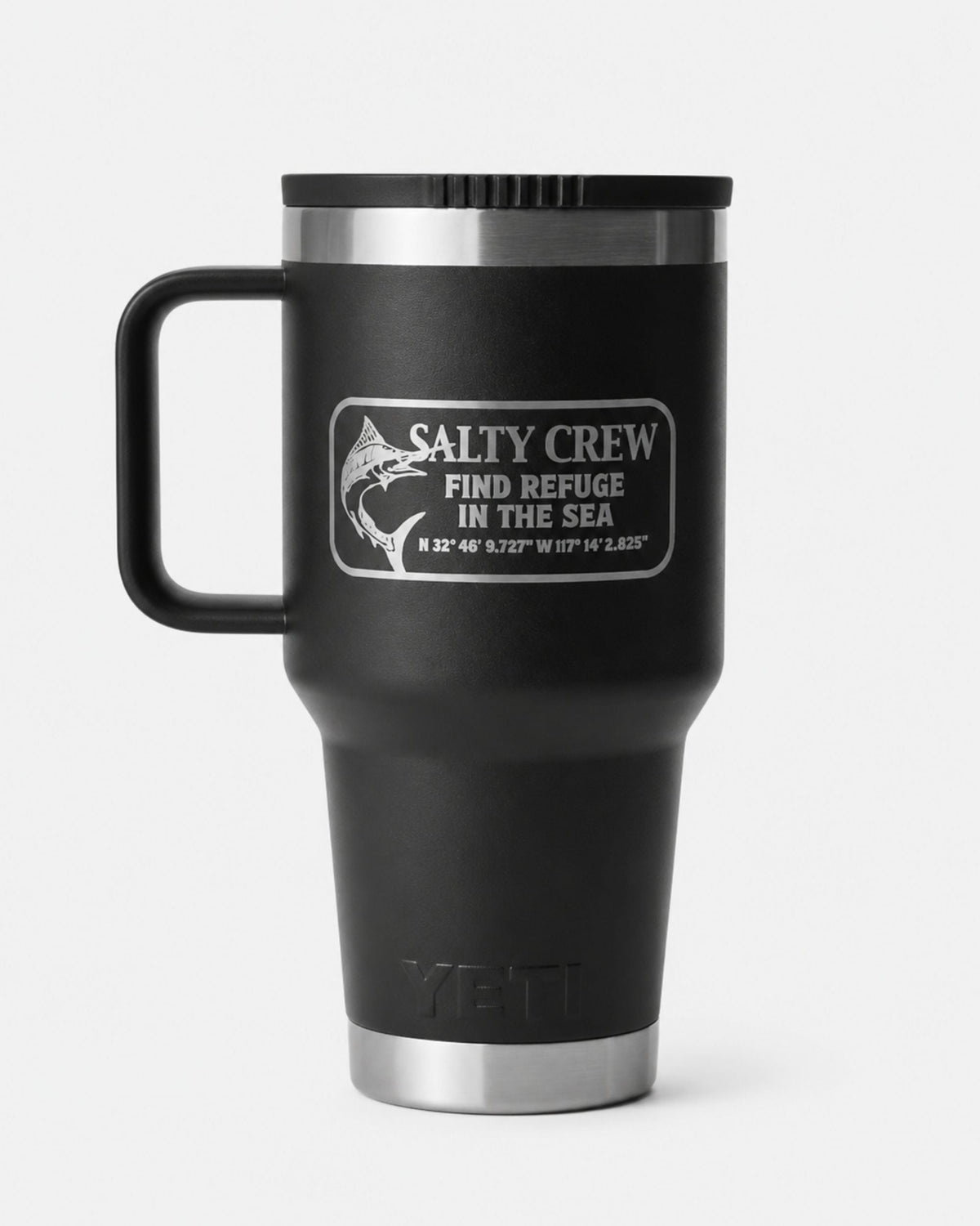 Salty Crew YETI SALTY CREW RAMBLER 30 OZ - Black
