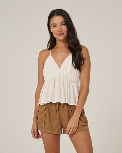 Salty Crew SUNDIAL CAMI - Off White