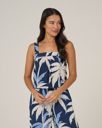 Salty Crew PALMS UP CAMI - Bright Navy
