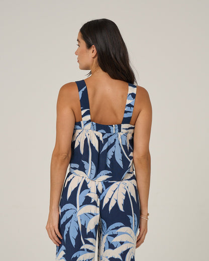 Salty Crew PALMS UP CAMI - Bright Navy