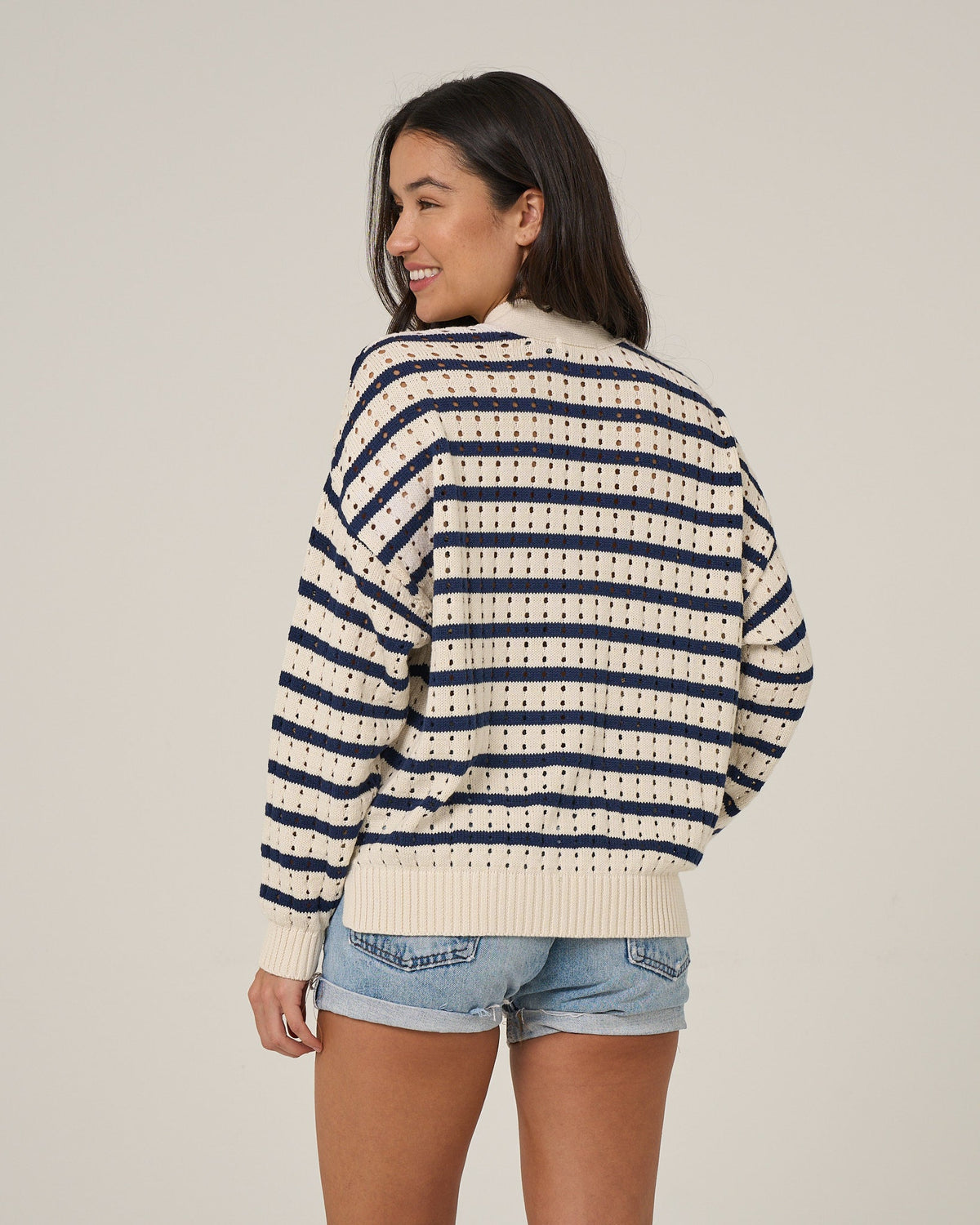 Salty Crew CAPTAINS CARDIGAN - Off White