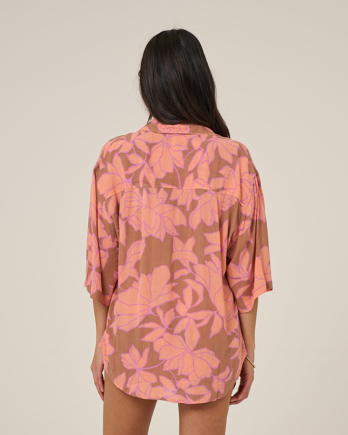 Salty Crew ROSE PARADE TUNIC - Mocha