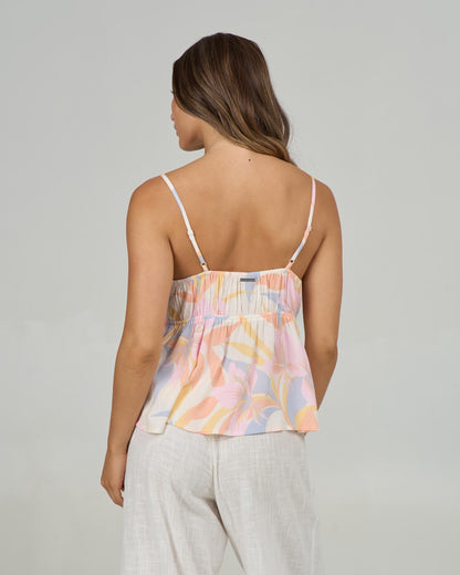 Salty Crew BLOOMED CAMI - Off White