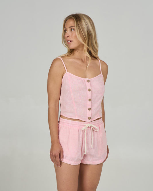 Salty Crew CLOUDBREAK CAMI - Pink Skies
