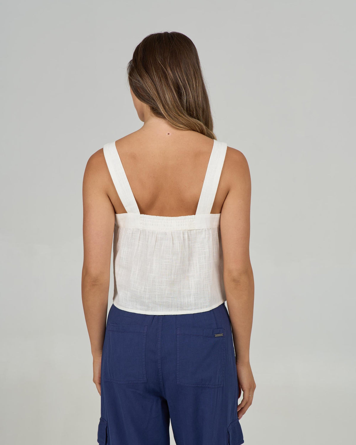 Salty Crew CHARTER CAMI - Off White