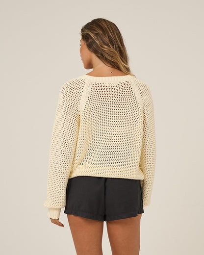 Salty Crew SURGE SWEATER - Off White